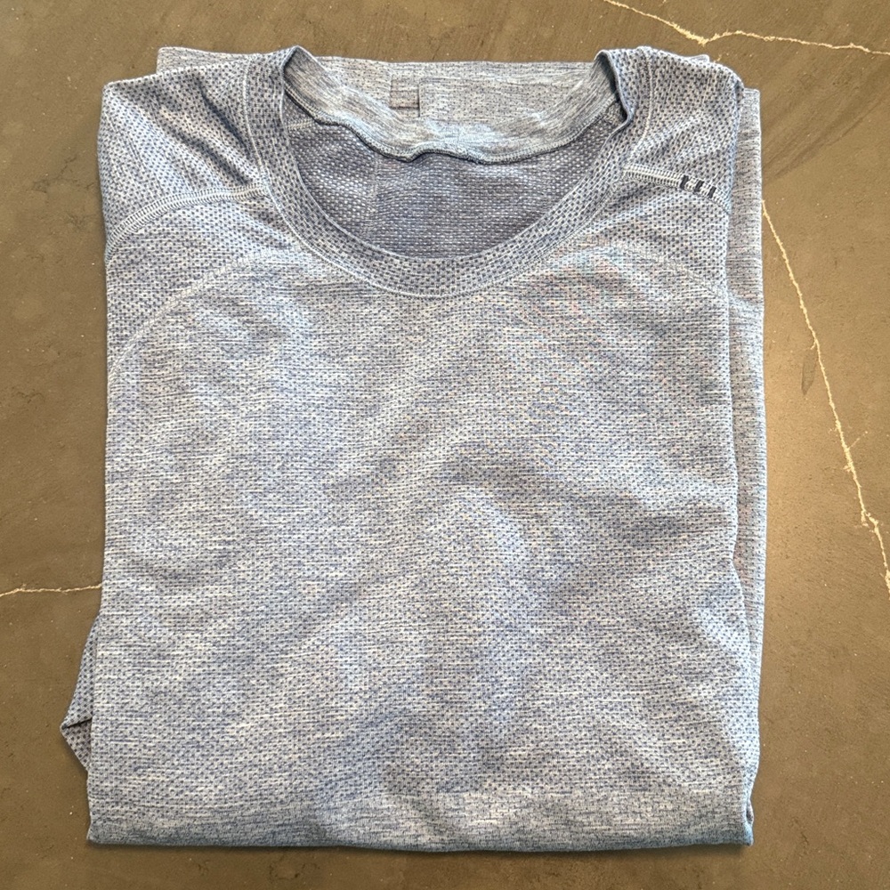 Lululemon Blue Athletic Shirt